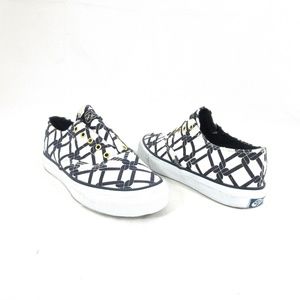 6 - Milly for Sperry Top Sider Navy White Shoes